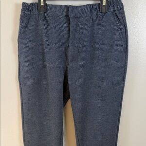 Civil Society Men's Dark Navy Textured Stretch Chinos